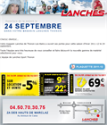 Emailing pour Lanches Sports Thonon