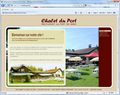 Mise en ligne du site du Chalet du Port